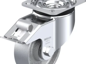 Cast Iron Heavy Duty shivel Castor Wheels with brake