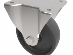 Metal Cast Iron Fix Type castor wheels