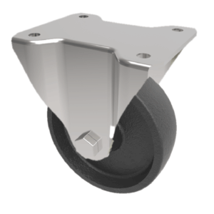 Metal Cast Iron Fix Type castor wheels