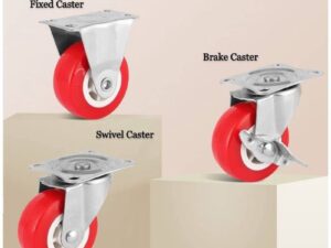 Red PU Castor Wheels in Kenya and East Africa