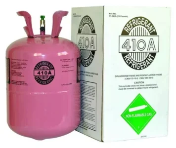 High-quality R410A refrigerant gas for split air conditioners and VRF systems supplied by Pamon Ventures Ltd in Kenya.