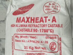 High-temperature Maxheat A refractory material up to 1750°C for furnaces, kilns, and industrial heat applications supplied by Pamon Ventures Limited.