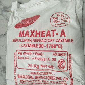 High-temperature Maxheat A refractory material up to 1750°C for furnaces, kilns, and industrial heat applications supplied by Pamon Ventures Limited.