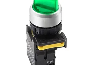 2 WAY SHORT HANDLE ROTARY SWITCH GREEN ILLUMINATED supplied by PAMON VENTURES LTD in Kenya
