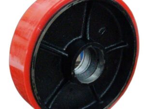 180×50 red PU pallet wheel with 700 kg load capacity supplied by PAMON Ventures Ltd Nairobi