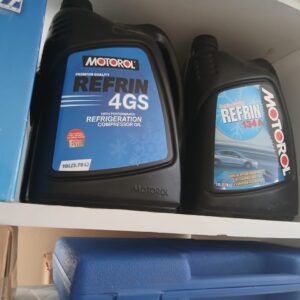 Motorol 134A POE refrigeration oil supplied by Pamon Ventures Ltd for commercial and industrial cooling systems.