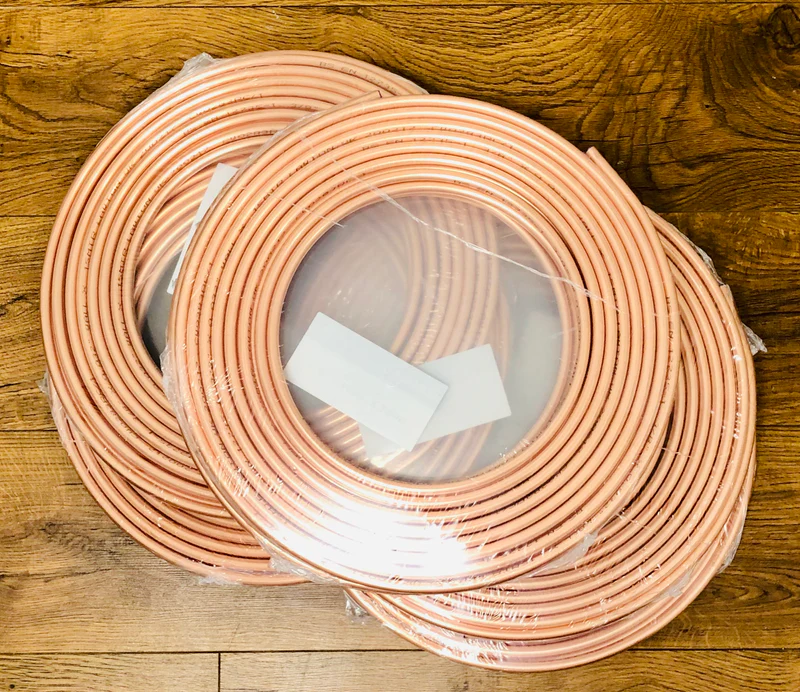 1 7/8 inch copper pipe coil supplied by PAMON Ventures Ltd Nairobi