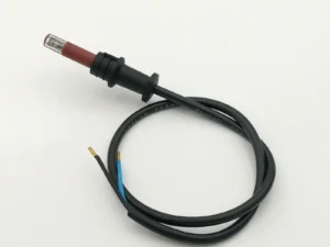 QRB1-A flame detection photocell supplied by Pamon Ventures Ltd for burner and boiler safety.