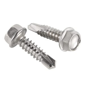 Self drilling screws nut head