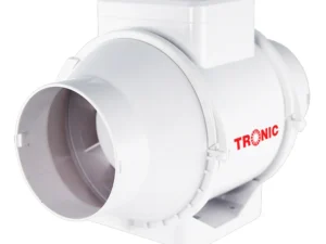 PVC Inline Duct Fans(200mm) supplied by Pamon Ventures Ltd for commercial and residential ventilation systems.