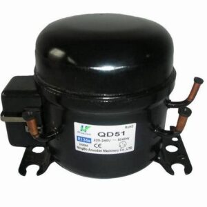 1HP fridge and freezer compressor supplied by Pamon Ventures Ltd in Kenya for household and commercial refrigeration units.