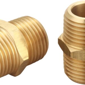 3/4″ brass hex nipple