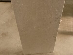 CERAMIC FIBER BOARD 600MMx300MMx50MM TEMP 1260 DEGREES