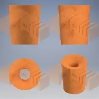 Ladle nozzle brick installed in steel ladle for controlled molten steel flow in kenya uganda and tanzania