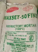 Refractory mortar applied between furnace lining bricks during installation in kenya uganda and tanzania