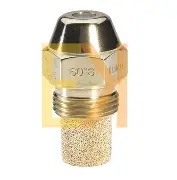 60 degree 3.0 GPH burner nozzle used for industrial fuel atomization.